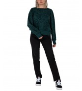 Bluza Wrangler SUPER RELAXED SWEAT 112342753 W6S0IQG61 Dark Matcha