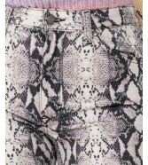 Jeansy Wrangler Westward 112342817 W2H3DZ592 Pink Snake Print