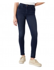 Jeansy Wrangler High Rise Skinny 112342857 W27HLI440 Kourt