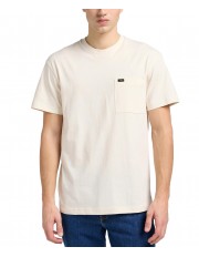 T-shirt Lee RELAXED POCKET TEE 112342986 Ecru