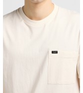 T-shirt Lee RELAXED POCKET TEE 112342986 Ecru