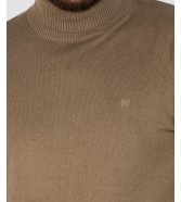 Golf Wrangler ROLL NECK KNIT 112343113 W8D42PM24 Lead Grey