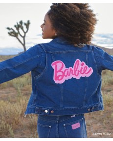 Katana Wrangler x BARBIE JEN JACKET 112346210 WR7VARX05 Wrangler Blue