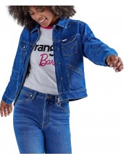 Katana Wrangler x BARBIE JEN JACKET 112346210 WR7VARX05 Wrangler Blue