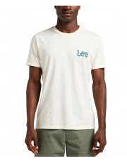 T-shirt Lee MEDIUM WOBBLY 112349079 Ecru