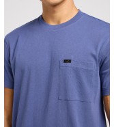 T-shirt Lee RELAXED POCKET TEE 112349089 Surf Blue