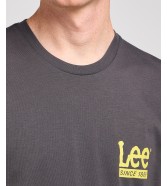 T-shirt Lee LOGO TEE 112349500 Charcoal