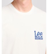 T-shirt Lee LOGO TEE 112349501 Ecru