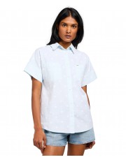 Koszula Lee SS LOOSE UTILITY SHIRT 112350269 Pale Blue