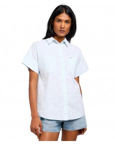 Koszula Lee SS LOOSE UTILITY SHIRT 112350269 Pale Blue