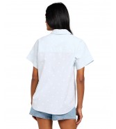 Koszula Lee SS LOOSE UTILITY SHIRT 112350269 Pale Blue