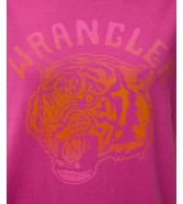 T-shirt Wrangler REGULAR TEE 112350283 Violet Quartz