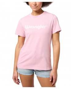 T-shirt Wrangler REGULAR TEE 112350309 Fragrant Lilac