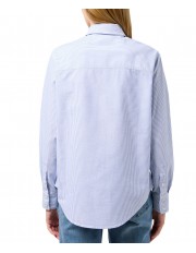 Koszula Wrangler 1 PKT SHIRT 112350326 Blue Stripe