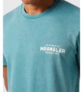 T-shirt Wrangler GRAPHIC TEE 112350429 Hydro