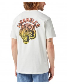 T-shirt Wrangler GRAPHIC TEE 112350440 Vintage White