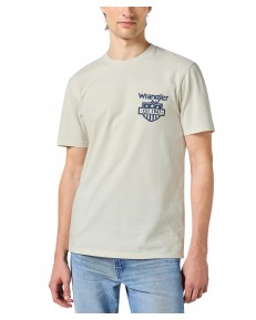 T-shirt Wrangler GRAPHIC TEE 112350441 Vintage White