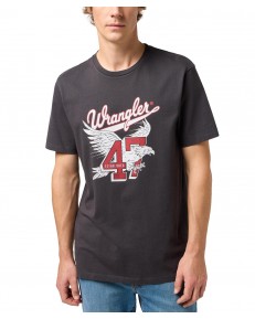 T-shirt Wrangler AMERICANA TEE 112350455 Faded Black