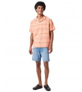 Koszula Wrangler SS RESORT SHIRT 112350507 Brandied Melon