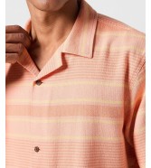 Koszula Wrangler SS RESORT SHIRT 112350507 Brandied Melon
