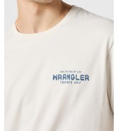 T-shirt Wrangler GRAPHIC TEE 112350531 Vintage White