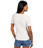 T-shirt Lee ELBOW SLEEVE TOP 112350601 Ecru