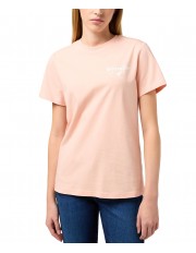 T-shirt Wrangler REGULAR TEE 112350631 Peach Melba