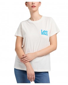T-shirt Lee SMALL TEE 112351130 Ecru