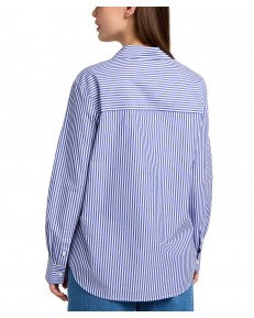 Koszula Lee POCKETLESS SHIRT 112351135 Blue Stripe
