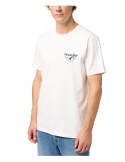 T-shirt Wrangler GRAPHIC TEE 112351233 Worn White