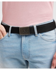 Pasek Lee WEBBING BELT 112351287 Black
