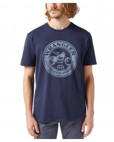 T-shirt Wrangler AMERICANA TEE 112352841 Navy