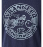 T-shirt Wrangler AMERICANA TEE 112352841 Navy