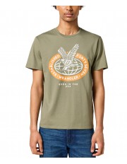 T-shirt Wrangler AMERICANA TEE 112355035 Dusty Olive