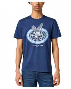 T-shirt Wrangler AMERICANA TEE 112355047 Navy