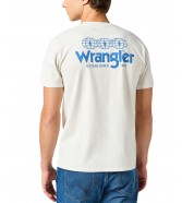 T-shirt Wrangler GRAPHIC TEE 112355049 Vintage White