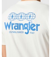 T-shirt Wrangler GRAPHIC TEE 112355049 Vintage White