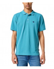 Koszulka Wrangler SS POLO SHIRT 112355056 Storm Blue