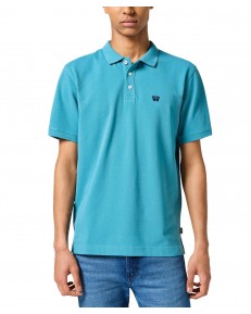 Koszulka Wrangler SS POLO SHIRT 112355056 Storm Blue