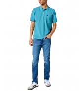 Koszulka Wrangler SS POLO SHIRT 112355056 Storm Blue