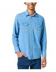 Koszula Wrangler WESTERN SHIRT 112355063 Light Stone