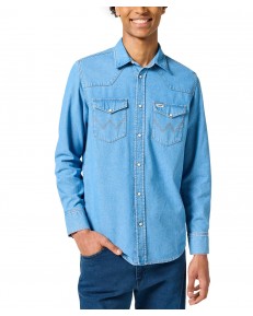 Koszula Wrangler WESTERN SHIRT 112355063 Light Stone