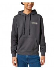 Bluza Wrangler SMALL LOGO HOODIE 112355065 Faded Black