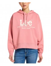 Bluza Lee LOGO HOODIE 112355104 Cassie Pink