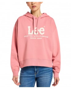 Bluza Lee LOGO HOODIE 112355104 Cassie Pink