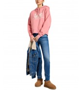 Bluza Lee LOGO HOODIE 112355104 Cassie Pink