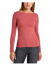 Koszulka Lee LS BOAT NECK TEE 112355150 Cinnamon