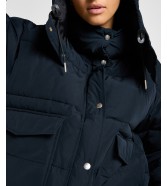 Kurtka Lee HOODED SHORT PUFFER 112355162 Unionall Black