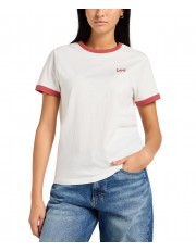 T-shirt Lee RINGER TEE 112355184 Ecru