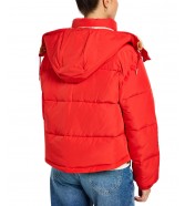 Kurtka Lee HOODED SHORT PUFFER 112355190 True Red